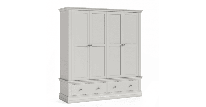 Corndell  (GH) Bordeaux 4 Door Wardrobe