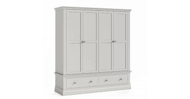 Corndell (GH) Bordeaux 4 Door Wardrobe