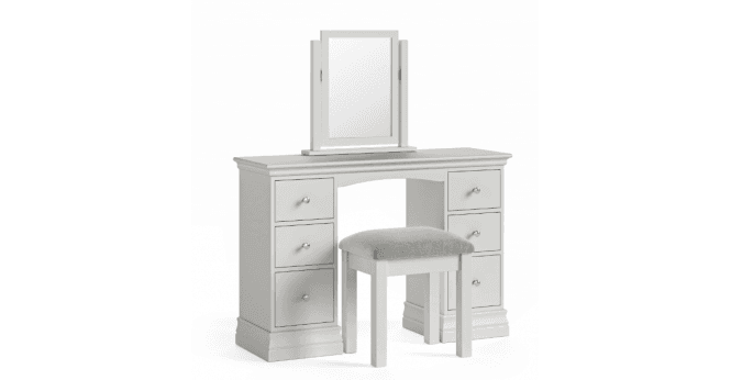 Corndell  (GH) Bordeaux Double Pedestal Dressing Table