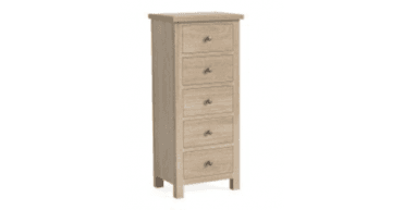 Corndell (GH) Padstow 5 Drawer Tall Chest