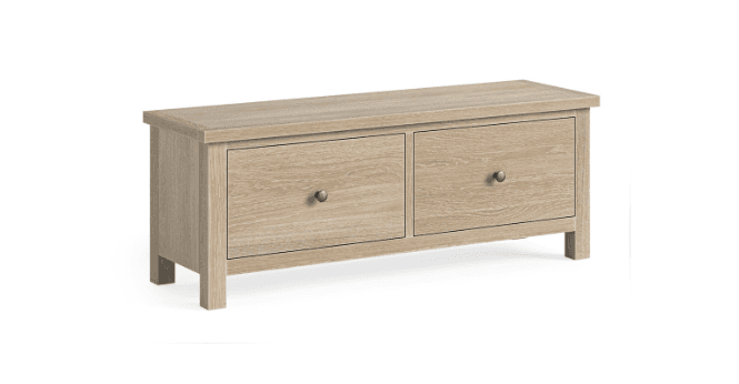 Corndell  (GH) Padstow Large 2 Drawer Bench