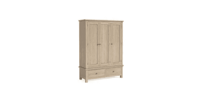 Corndell  (GH) Padstow Triple Wardrobe