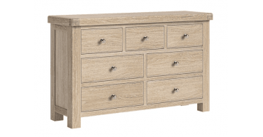 Corndell Le Havre 3+4 Drawer Chest White Wash