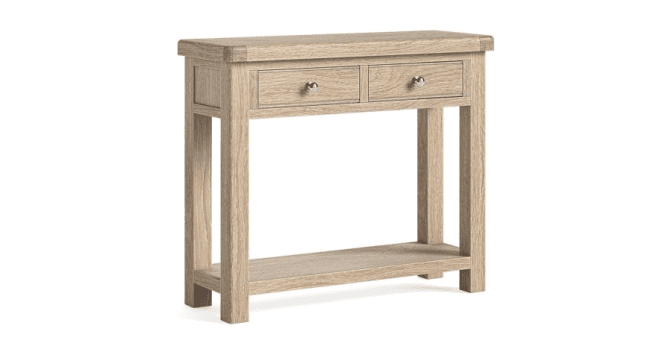 Corndell  Le Havre Console Table White Wash