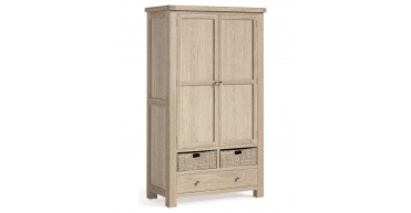 Corndell Le Havre Larder Unit White Wash