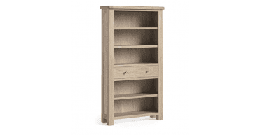 Corndell Le Havre Large Bookcase White Wash