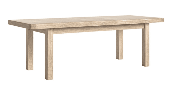 Corndell  Le Havre Large Extending Dining Table White Wash