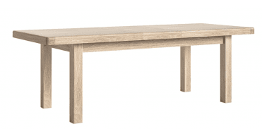 Corndell Le Havre Large Extending Dining Table White Wash