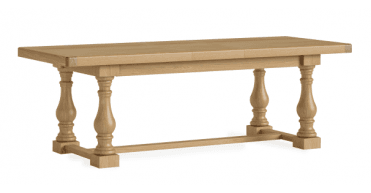 Corndell Le Havre Large Extending Trestle Dining Table Natural