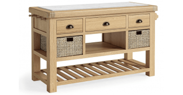 Corndell Le Havre Large Kitchen Island Natural