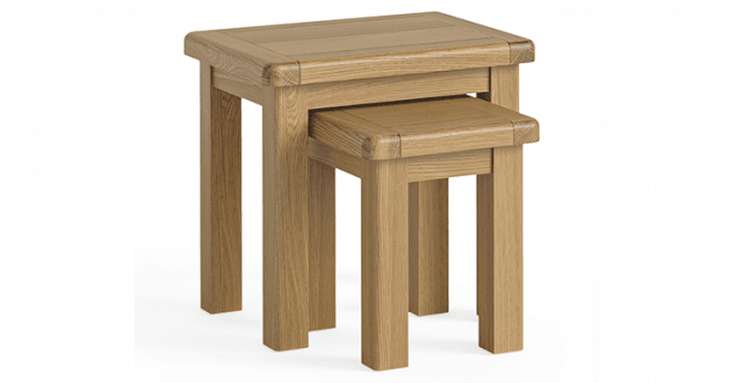 Corndell  Le Havre Nest of Tables Natural