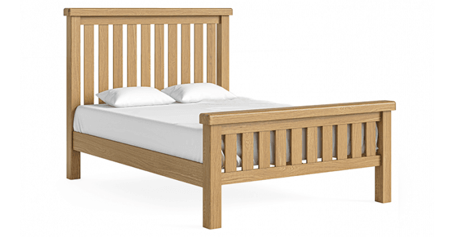 Corndell  Le Havre Slatted Bed Natural