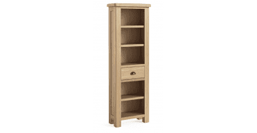 Corndell Le Havre Slim Bookcase Natural