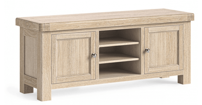 Corndell  Le Havre TV Unit 1400 White Wash