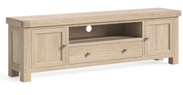 Corndell Le Havre TV Unit 1900 White Wash