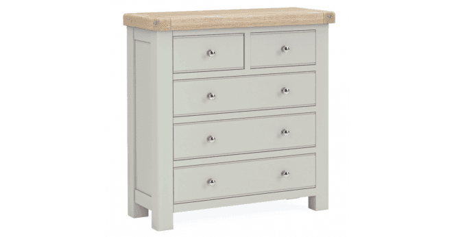Corndell  Salcombe 2 over 3 Chest Light Grey