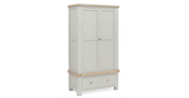 Corndell Salcombe Gents Wardrobe Light Grey