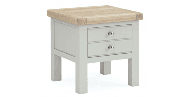 Corndell Salcombe Lamp Table Light Grey