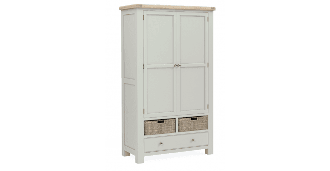 Corndell  Salcombe Larder Unit Light Grey