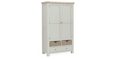 Corndell Salcombe Larder Unit Light Grey