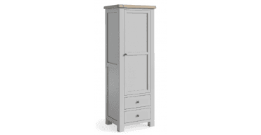 Corndell Salcombe Single Larder Unit Light Grey