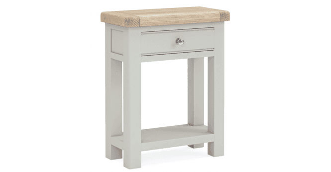 Corndell  Salcombe Telephone Table Light Grey