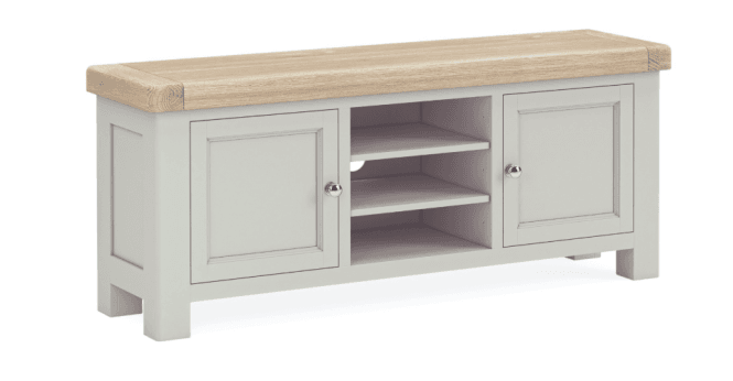 Corndell  Salcombe TV Unit 1400 Light Grey