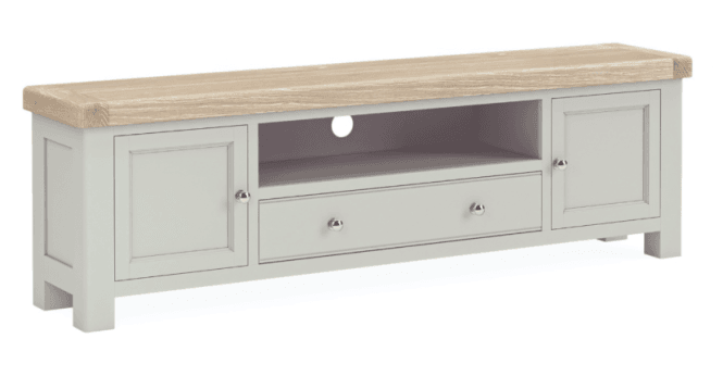 Corndell  Salcombe TV Unit 1900 Light Grey