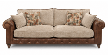 CLEARANCE - Couch and Co Ellie 3 Seater Sofa and Cushions