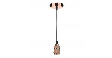 1 Light E27 Decorative Suspension Copper