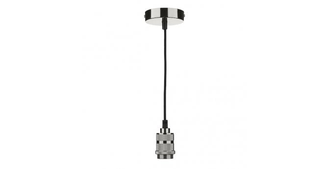 Där Lighting 1 Light E27 Decorative Suspension Gun Metal