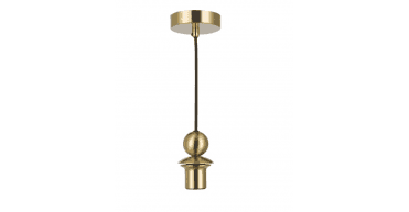 1 Light E27 Satin Brass Suspension