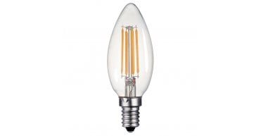 4W E14 2700k DIMMABLE WARM WHITE CANDLE BULB (SINGLE)