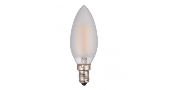 Där Lighting 4W E14 2700k NON DIMMABLE WARM WHITE CANDLE BULB (SINGLE)