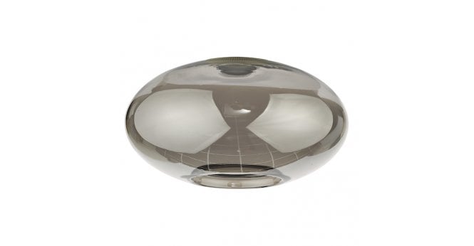 Där Lighting Aiden Easy Fit Pendant Smoked Glass