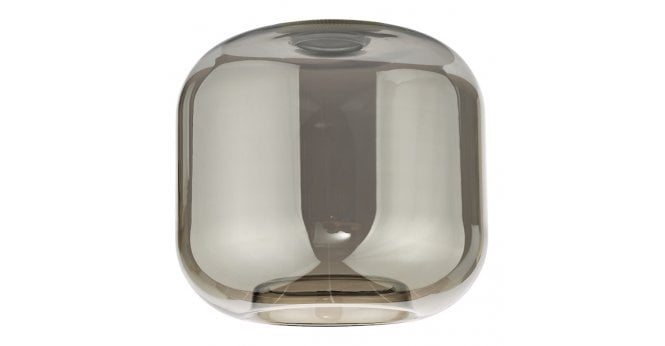 Där Lighting Aiden Easy Fit Pendant Smoked Glass