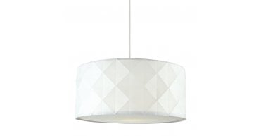 Aisha Easy Fit Pendant White With Shade