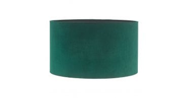 Akavia Green Velvet Drum Shade 35cm