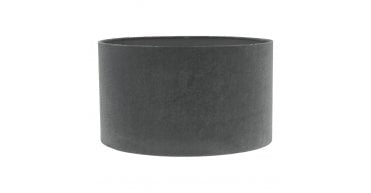 Akavia Grey Velvet Drum Shade 35cm