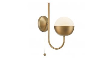 Andre Wall Light Aged Brass