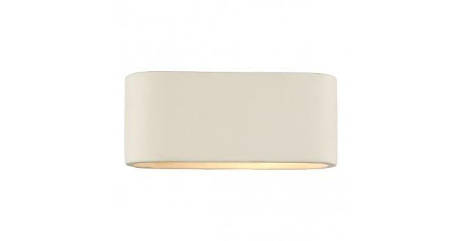 Där Lighting Axton Small Ceramic Wall Light