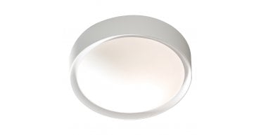 Beta Bathroom Flush Cream & Opal Glass IP44