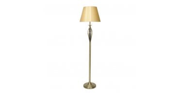 Bybliss Floor Lamp Antique Brass With Shade (Multipack)