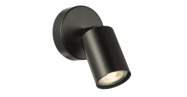 Cawley Single Spotlight Matt Black