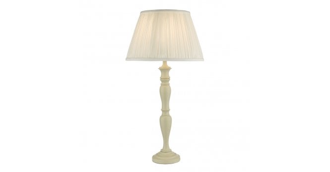 Där Lighting Caycee Table Lamp Cream