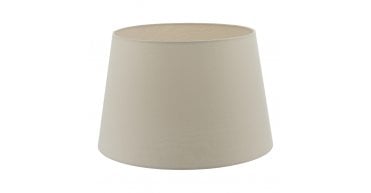 Cezanne Ecru Faux Silk Tapered Drum Shade 45cm