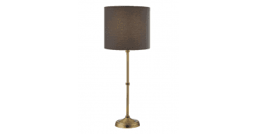 Chloris Grey Cotton Drum Shade 25cm