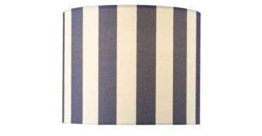 Cicada Blue Linen Drum Shade 20cm