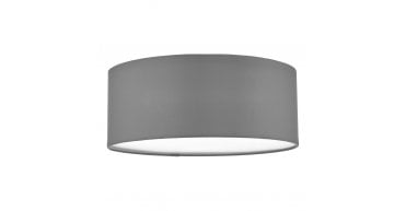 Cierro 3 Light Flush Grey 40cm