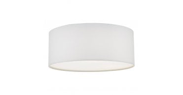 Cierro 3 Light Flush Ivory 40cm